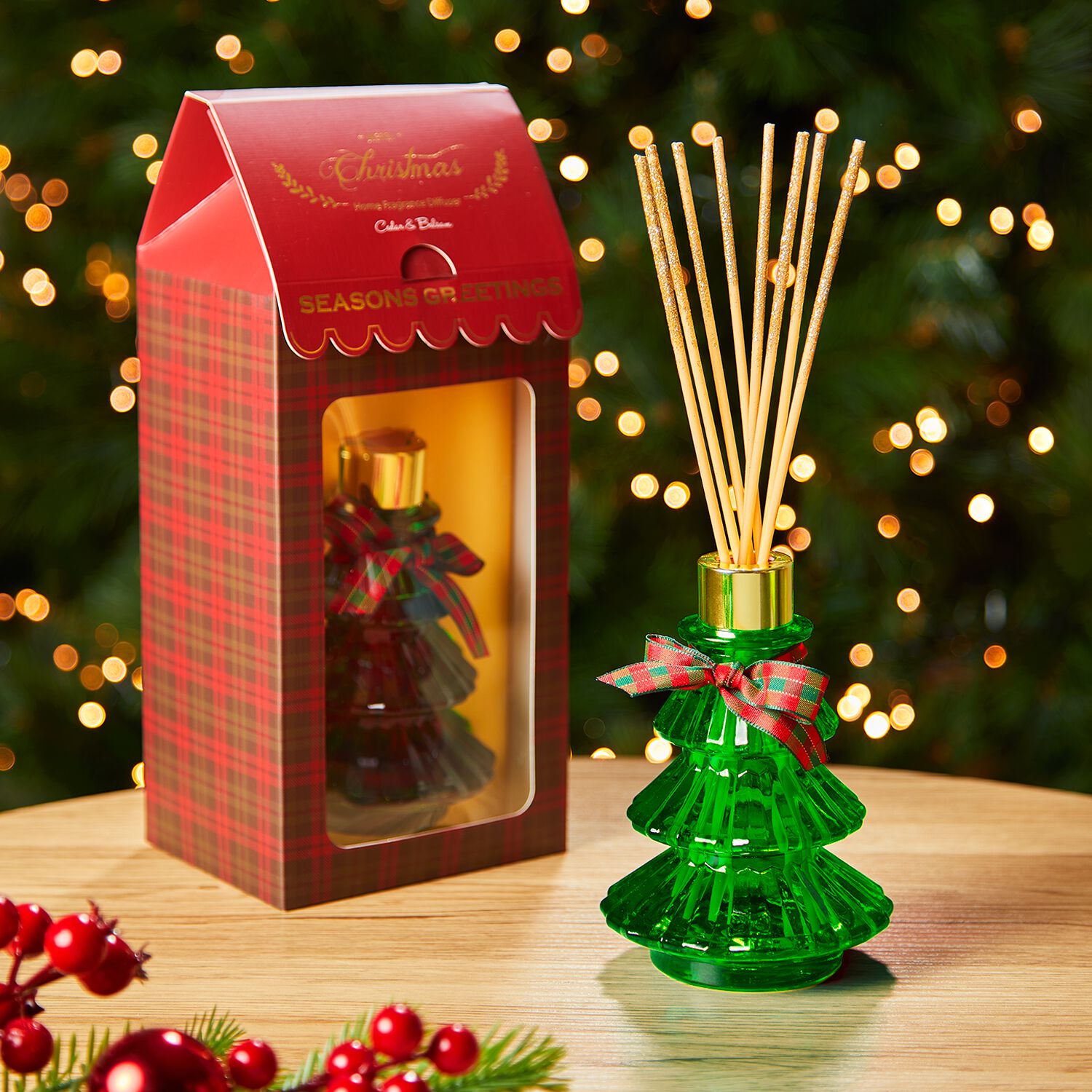 Christmas Tree Cedar & Balsam 170ml Reed Diffuser - Home Store + More