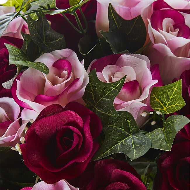 Blush & Bloom Red And Pink Floral Bouquet