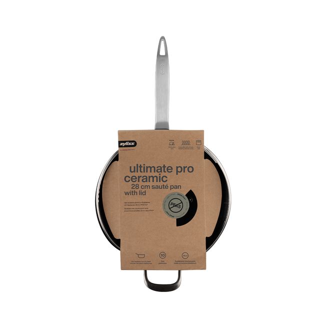 Zyliss Ultimate Pro Saute Pan with Lid 28cm