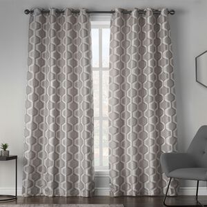 TONAL GEO GREY 66x54 Curtain