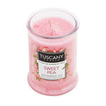 Tuscany Double Wick Candle Sweet Pea 18oz