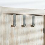 Skinny Velvet 3PK Grey Overdoor Hooks