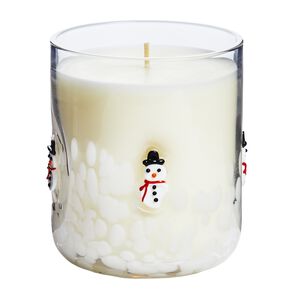 Christmas Snowdrop Candle Jar