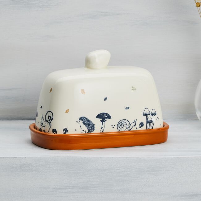 Woodland Butter Dish