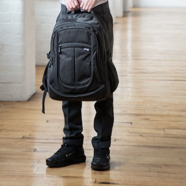 StreetSac Raven Black School Bag