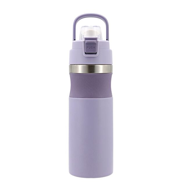 Body Go 600ml Vacuum Bottle With Rubber Grip