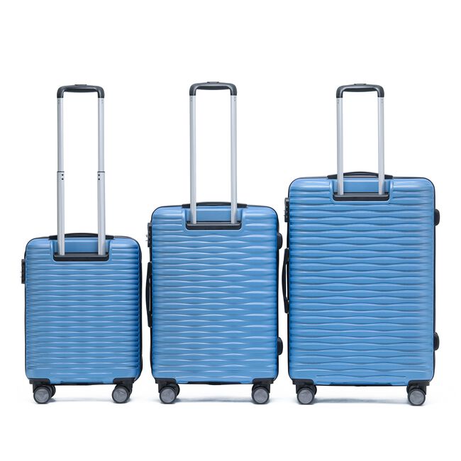 MEDIUM LIGHTWEIGHT HARDSHELL LUGGAGE - BLUE