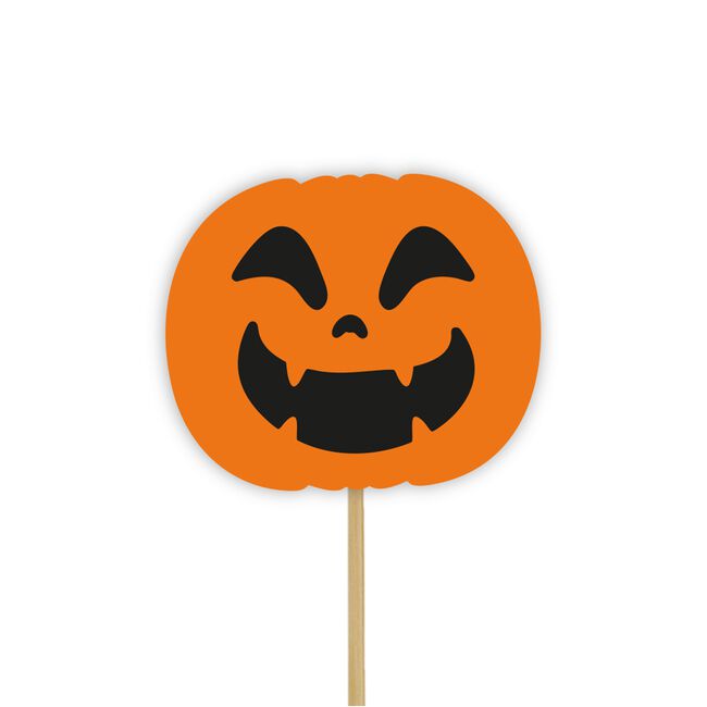 Halloween Ghoulish 12 Cupcake Toppers 
