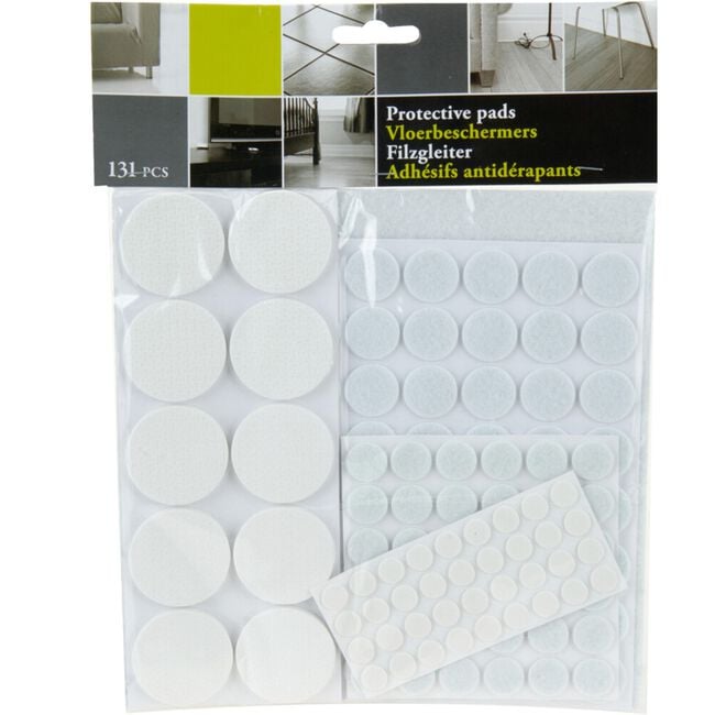 Furniture Felt Pad - 131 Piece Assorted