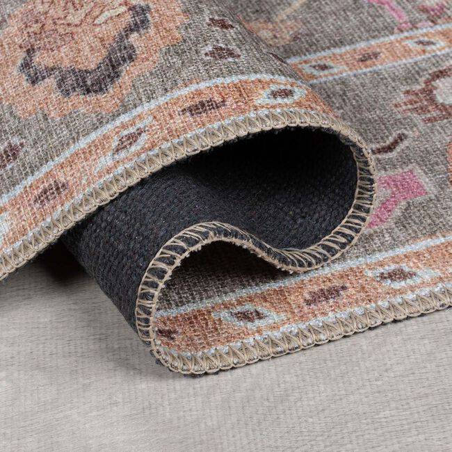 Flair Una Floral Washable Runner 60cm x 230cm