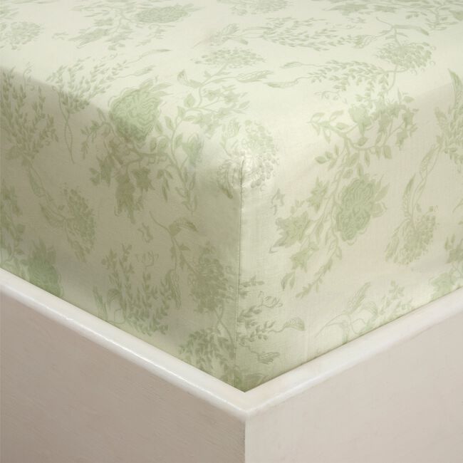 ARABESQUE SAGE King Fitted Sheet