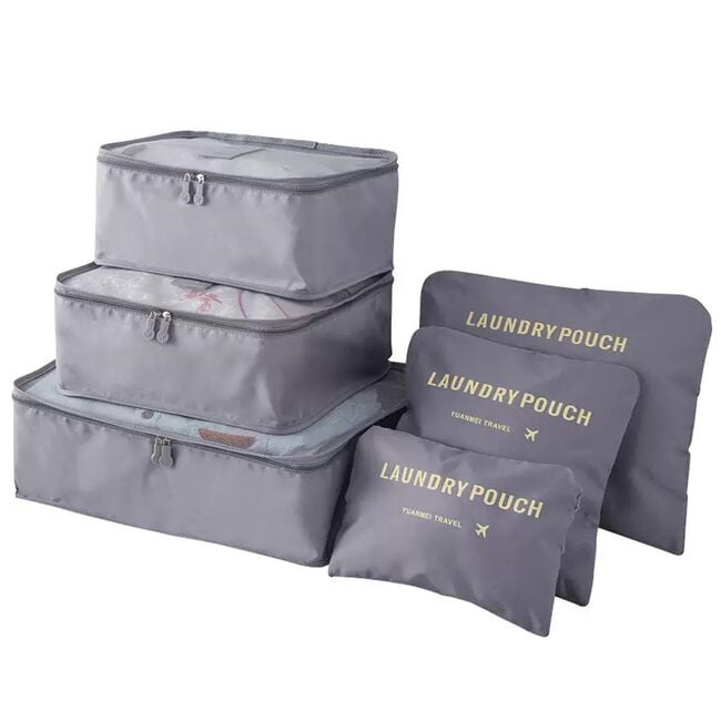 Laundry Travel Packing Cubes Set Of 6