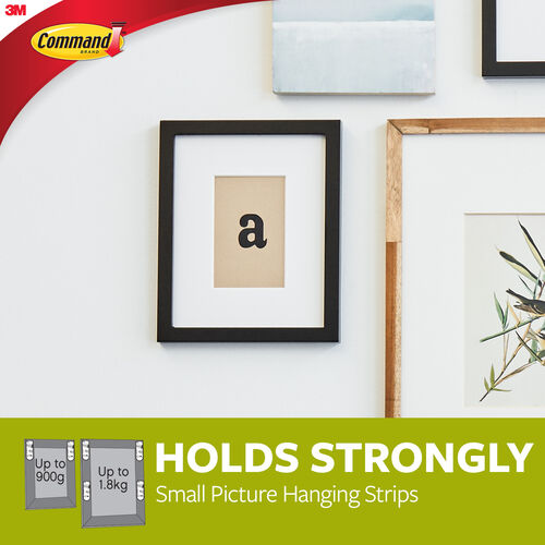 Command 4Pk Small Picture Hanging Strips