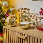 Ambianti Christmas Bauble Gold 65g Candle