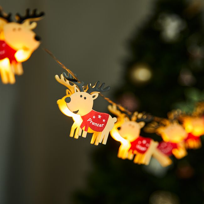 11 Christmas Reindeer String Lights