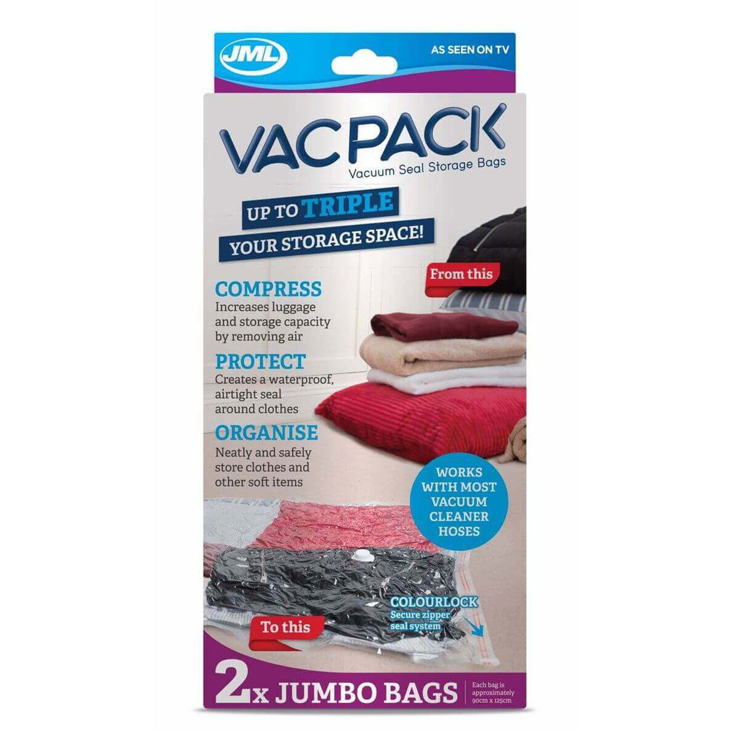 jml vacuum storage bags with pump