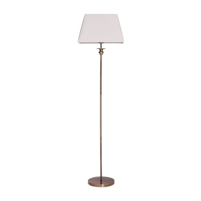 Alexandra Floor Lamp Antique Brass