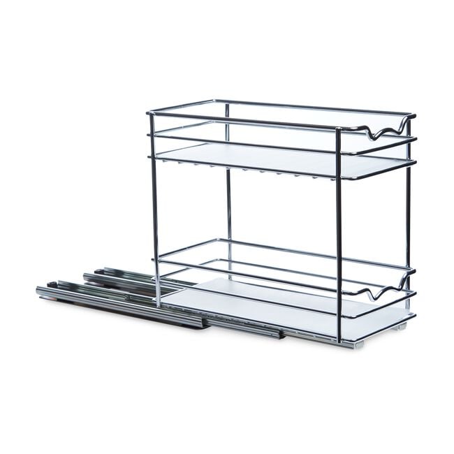 Storage Master Pull-Out 2-Tier Cabinet Organiser