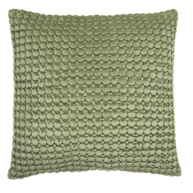 BOBBLE TEXTURED OLIVE 55x55cm Cushion