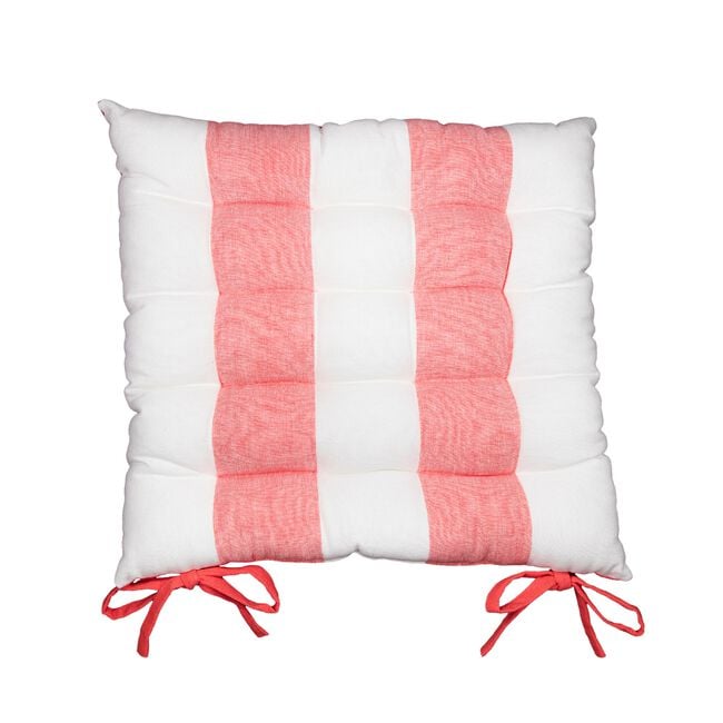 REVERSIBLE SEAT PAD Coral