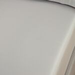 SUPER KING FITTED SHEET 400 Threadcount Bamboo/Cotton Silver