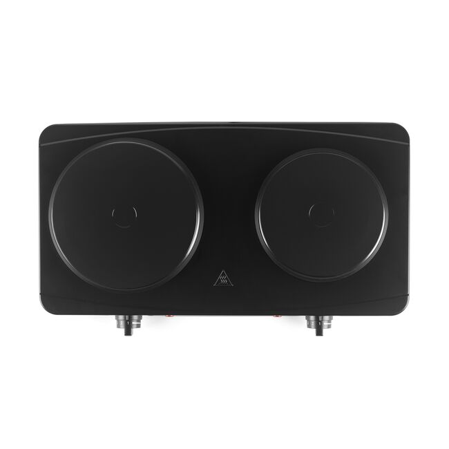 Progress Black Double Hot Plate