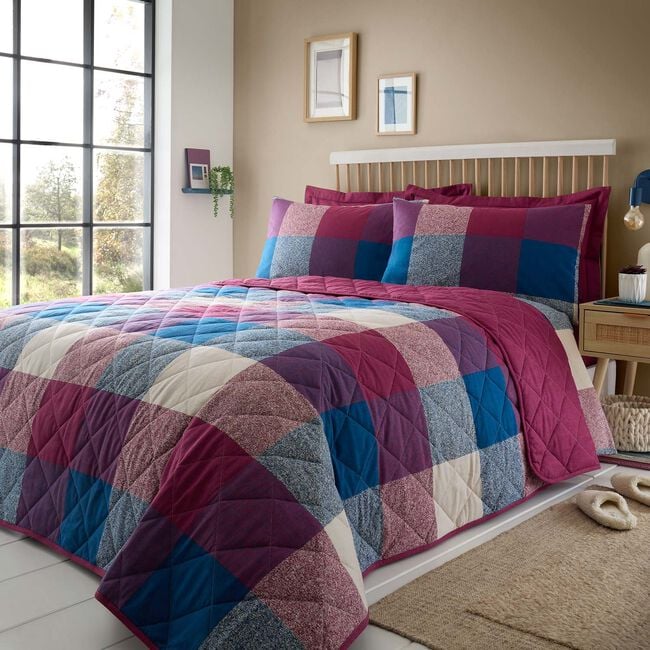 BRUSHED COTTON SIMON BERRY 200x220 Bedspread