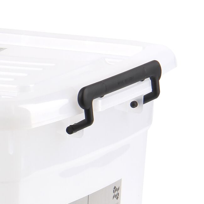 Storage Master 46L Rolling Storage Box & Lid