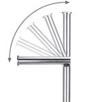 Freestanding Toilet Roll Spike & Holder