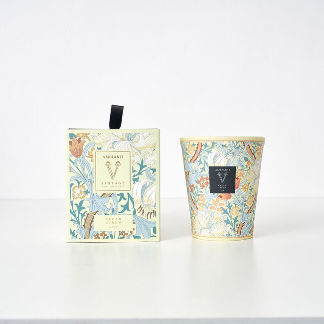 Ambianti Vintage Clean Linen 360g Candle