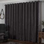 BLACKOUT & THERMAL TEXTURED SLATE 66x54 Curtain