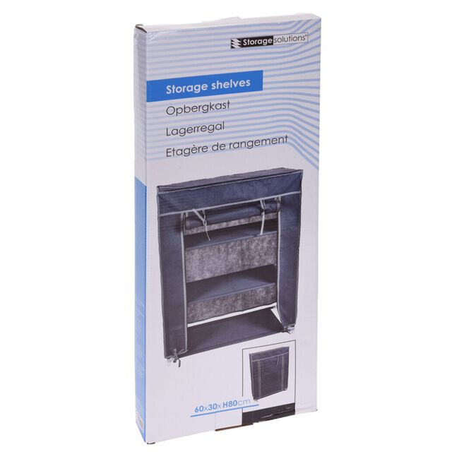 Excellence Houseware Wardrobe 3 Shelves