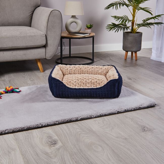 MARLO Small Velvet Pet Bed
