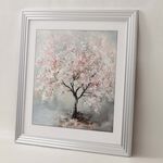 Cherry Blossom Jewelled Framed Art 60cm x 60cm