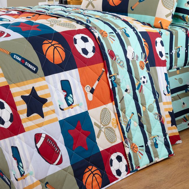 Multi-Sport Bedspread 200cm x 220cm