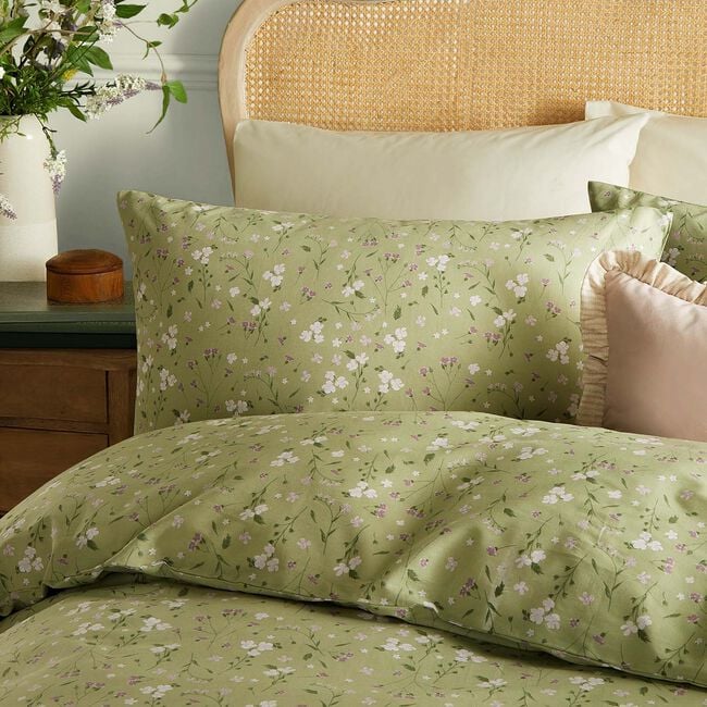 WYLDER SINGLE DUVET COVER Bronte Sage