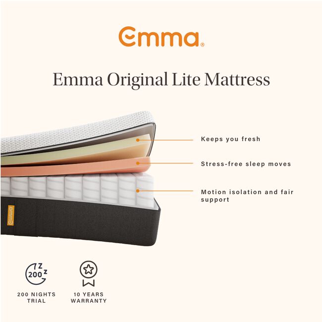 EMMA Original Lite Mattress - Single