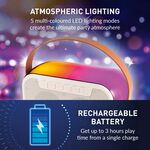 ITEK Bluetooth Light Up Karaoke Speaker