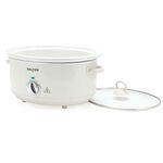 SALTER RETRO CREAM 6.5L Slow Cooker