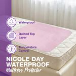 Nicole Day Waterproof Bed Pad Mattress Protector