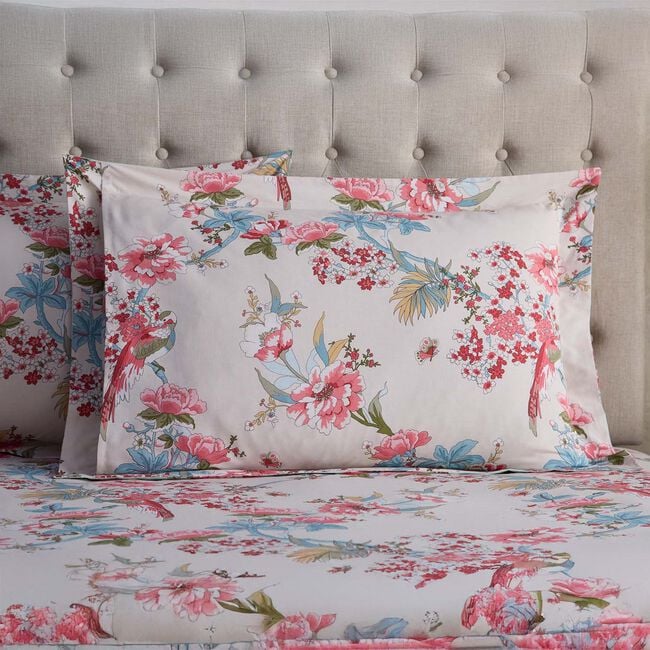 Danae Oxford Pillowcase Pair - Duck Egg