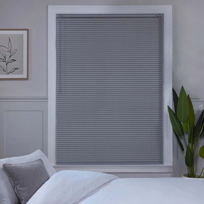 PVC SOFT GREY 150x160CM Venetian Blind
