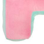 LETTER F Cushion Pink/Duck Egg