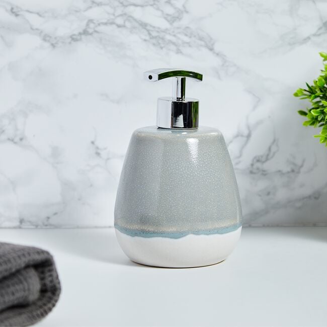 AMALFI SOAP DISPENSER Grey