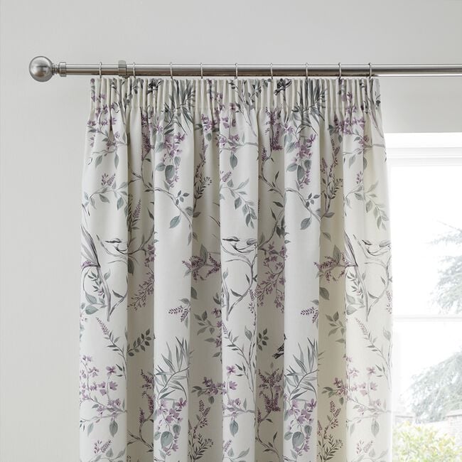 DREAMS & DRAPES JAZMINE HEATHER 66x54  Curtain