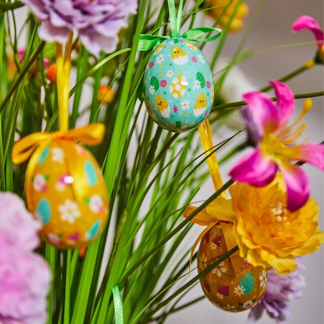 6 Piece Hanging Easter Eggs