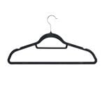 Skinny Velvet Hangers 10 Pack Black