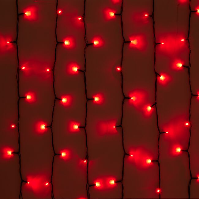 240 RED Led String Lights