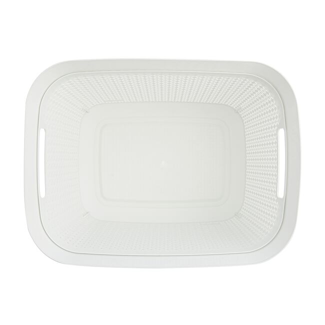 Ezy Mode 25L Open Basket Lily Cream