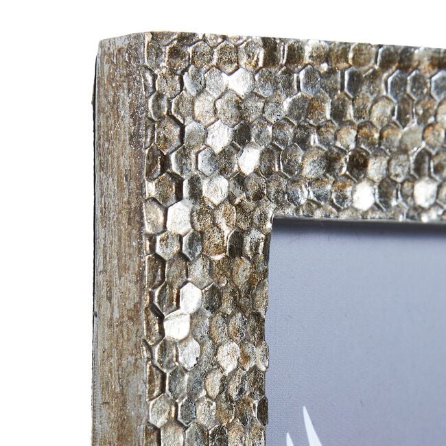 ANGELIC EMBOSSED 8x10" FRAME Silver
